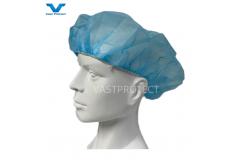 China VPT Model NO. Disposable Non Woven Nurse Bouffant Cap With ISO13485 Certification supplier