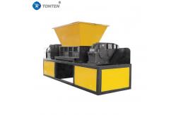 China Solid Waste Shredder Iron Wood Pallet Double Shaft Crusher Machine Automatic supplier