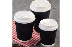 China FDA 90mm Diameter Paper Disposable Cups For Hot Drinks supplier