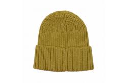 China Common Fabric Knit Beanie Hats Custom Logo In Embroidery Pattern supplier