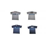 Moisture Wicking Custom Polo Shirts With Logo Polyester Mesh Heat Transfer Printing for sale