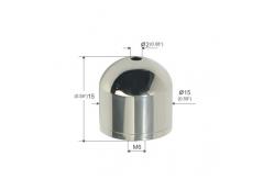 China Hemispherical Brass Ceiling Attachment Parts For Hanging System YW86249 supplier