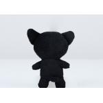 Collie Small Stuffed Dogs Black / White Soft Plush Material With OEM Service