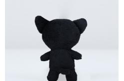 China Collie Small Stuffed Dogs Black / White Soft Plush Material With OEM Service supplier