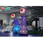 190T 4m Inflatable Lighting Decoration LED Eyes Flower