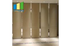 China Hanging Wall Dividers Sliding Folding Moving Partition Walls For Conference Room supplier