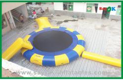 China Giant Funny Water Bouncer Inflatable Water Trampoline Toys For Water Park supplier