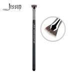 Black Silver 1pc Jessup Makeup Brush For Eyebrow Eyeshadow Lip for sale