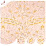 135cm Ribbon Lace Trim Milk Shreds White Embroidery Bridal Wedding Roll Guipure Lace Trimming for sale