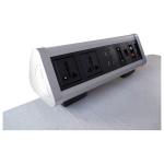 Surface mount electrical outlet desktop socket /office desk power outlets