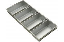 China                  Rk Bakeware China-Foodservice 41145 Glazed 4 Strap Aluminized Steel Hearth Bread Pan              supplier
