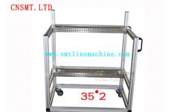 China FUJI CP6 Storage Feeder Vehicle Placement SMT Cart Trolly With 70 Stations supplier
