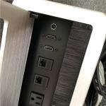 Embedded Conference Table Electrical Box Aluminum Alloy Material