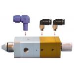 Aluminum Alloy Dispensing Accessories Two Component dispenser valve MTV-2MIX-01 for sale