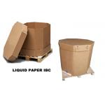 Plastic ISO Tank Paper IBC Container 1000L Foldable for sale