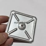 2-1/2 Mild Steel Square Insulation Self Locking Washer With Bevel Edge
