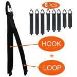 Heavy Duty Storage Straps with Triangular Buckle to Hang on Walls for Cables for sale