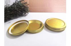 China 10g Vacuum Empty Caviar Tin Can Food Grade With 0.28mm Tinplate Material supplier