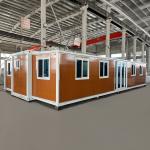 Fireproof Panels Expandable Container House Sustainable Modular Container Homes for sale
