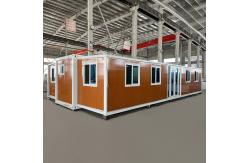 China Fireproof Panels Expandable Container House Sustainable Modular Container Homes supplier
