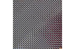 China Decorative Metal Crimped Flat Wire Screen Mesh For Cabinets supplier