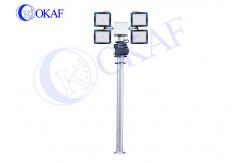 China Alloy 6063B 3.5M Pneumatic Telescopic Pole Vehicle Mounted supplier