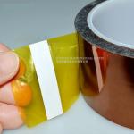 Die-cutting 0.075mm Electronic Polyimide Kapton Tape Heat Resistance for sale