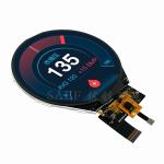 TFT LCD display module 3.4 round shape 800x800 IPS full viewing angle MIPI interface with CTP TFT LCD display module for sale