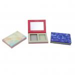 Paper Empty Blush Palette / Cosmetic Empty Packaging CMYK Printing for sale