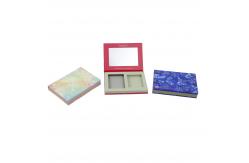 China Paper Empty Blush Palette / Cosmetic Empty Packaging CMYK Printing supplier