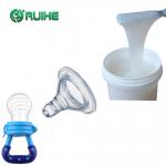 FDA Two Components Liquid Silicone Rubber Food Grade Baby Nipples Aging Resistance for sale