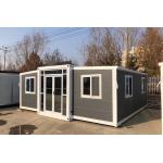 China 40ft Expandable Container Home with Galvanized Steel Framework manufacturer