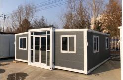 China 40ft Expandable Container Home with Galvanized Steel Framework supplier