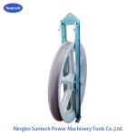 60kN Single Nylon Wheel Conductor Stringing Pulley Blocks for sale