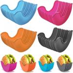 Silicone Retractable Adjustable Burger Box Multicolor for sale