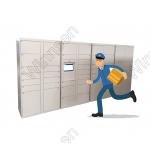 Smart outdoor community apartment Quick Drop off  And Pickup Automated parcel delivery click and collect  locker for sale