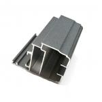 6063 Grey Powder Coated Aluminium Door Profiles Structure Extrusion Frame