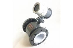 China LCD Display Water Digital Flow Meter For Conductive Liquid supplier