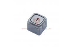 China Square Elevator Push Button Switch With Stainless Steel Frame And Stainless Plate supplier