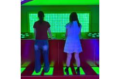 China Sports Entertainment Activate Interactive Jump Super Grid Challenge Escape Game Room supplier