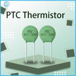 Degaussing MZ71 18OHM Ceramic PTC Thermistor 7.5MM Positive Coefficient Thermistor