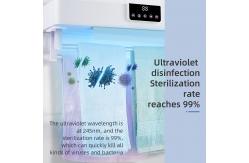 China UV Disinfection Dehumidification Drying Towel Rack Waterproof Human Body Induction supplier