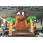 Kids Big Party Inflatable Rock Climbing Wall Mountain Colourful 6 X 6 X 7.5m for sale