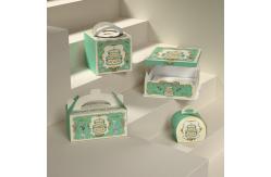 China Custom Logo Eco Friendly Bakery Packaging Boxes for Cakes Pastries supplier