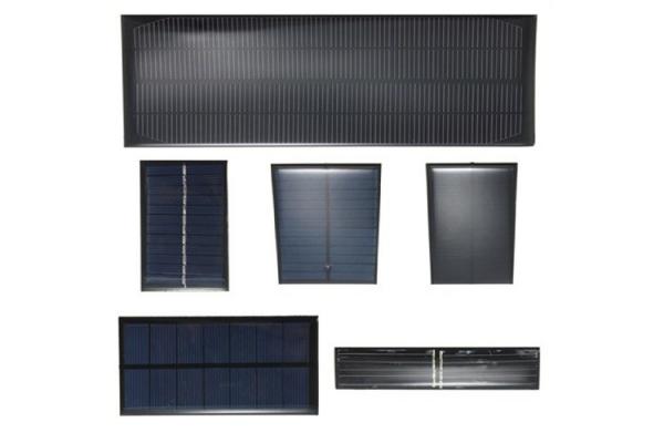 Triangle Hexagon Square Shape 5v Epoxy Resin Solar Panel 1w 3w 5w