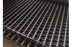 China Pasteurizing Food Garde Eye Link Conveyor Belt Variable Wire Spacing Flat Surface supplier