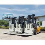 6600LBS 7700LBS Dual Pallet Dispenser diesel powered forklift Clamp Push Pull for sale