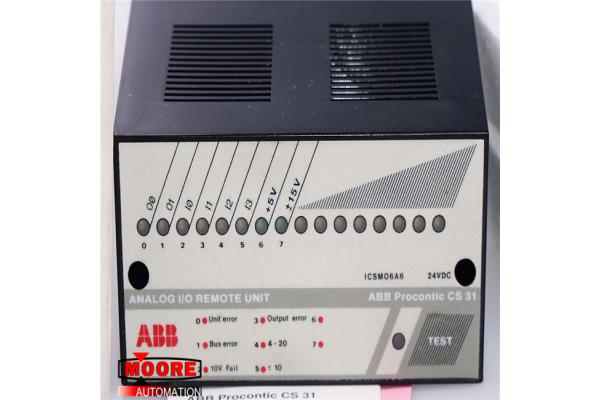 FPR3350601R1062 Analog I / O Remote Unit ICSM06A6 ABB Module