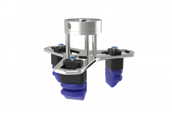 Elastic Body Finite Element Simulation Soft Robot Gripper