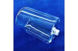China Custom High Purity High Temperature Sealed Laboratory Quartz Thread Pipe supplier